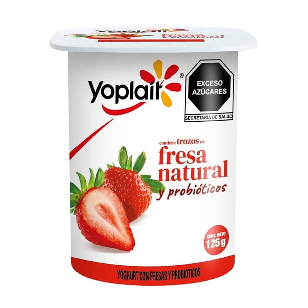 Yoplait Sabor Fresa 120 G Yoghurt Con Probioticos