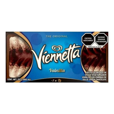 Vienneta Vainilla 320 G The Original Pastel De Helado