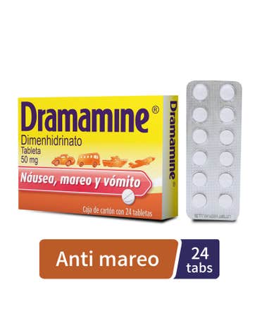 Pastilla Dramamine Pieza