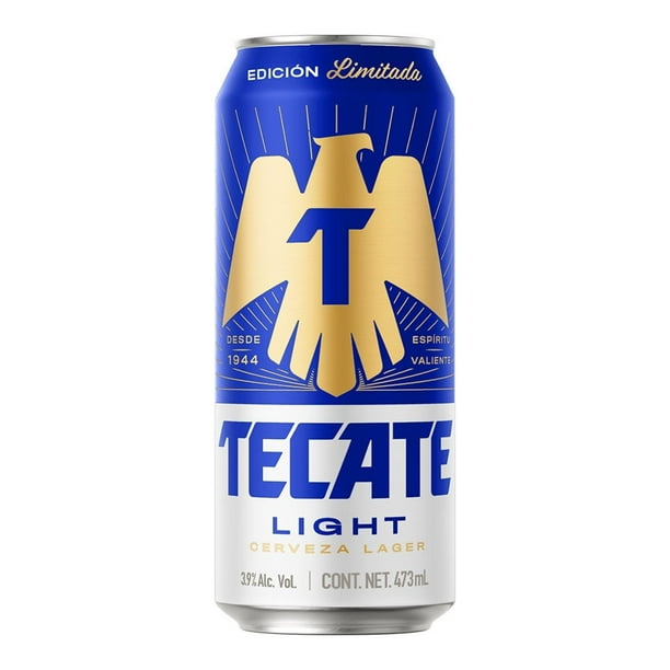 Tecate Light 473Ml Cerveza Lata 3.9 % Alc. Vol.