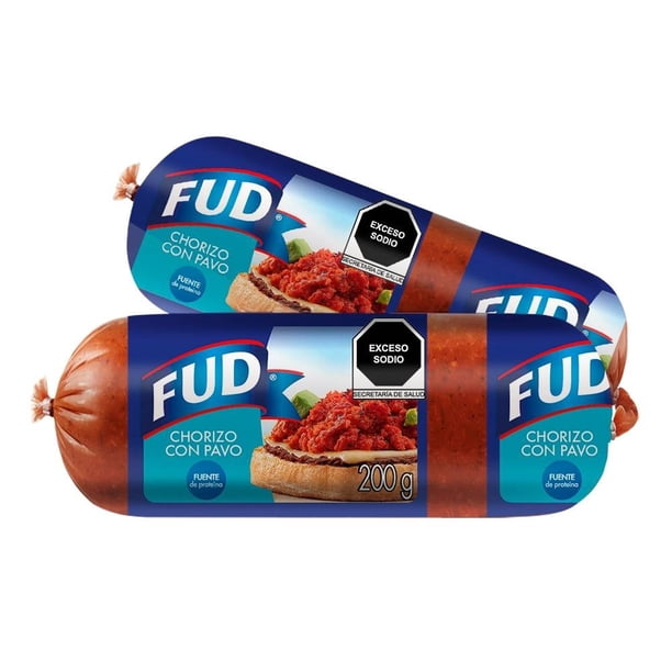 Chorizo Con Pavo 200 G 1 Pz Fud