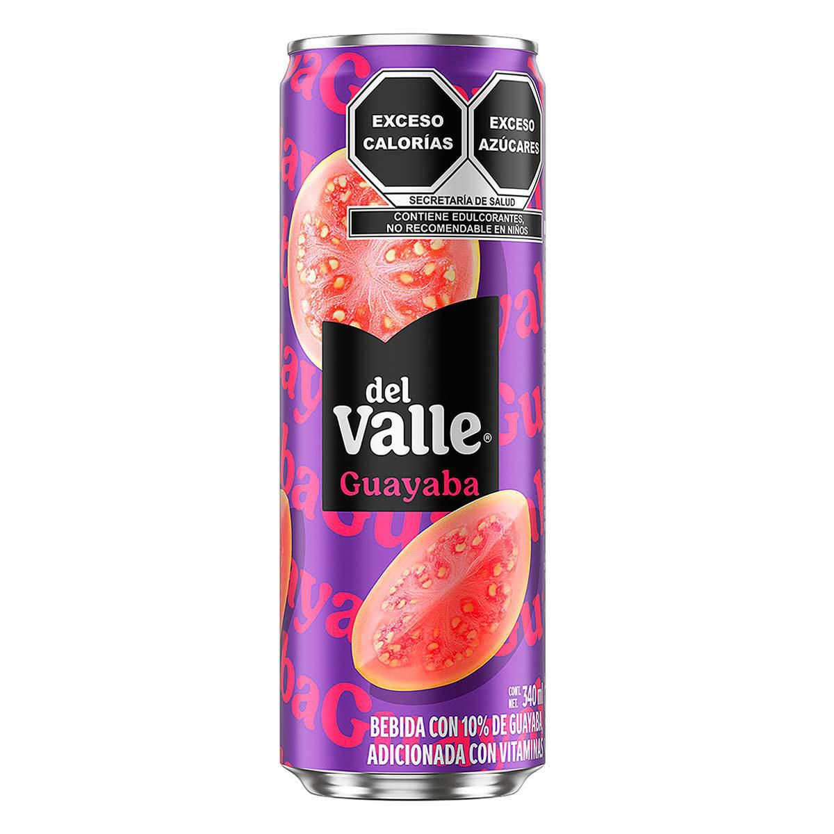 Del Valle Guayaba 340 Ml Lata