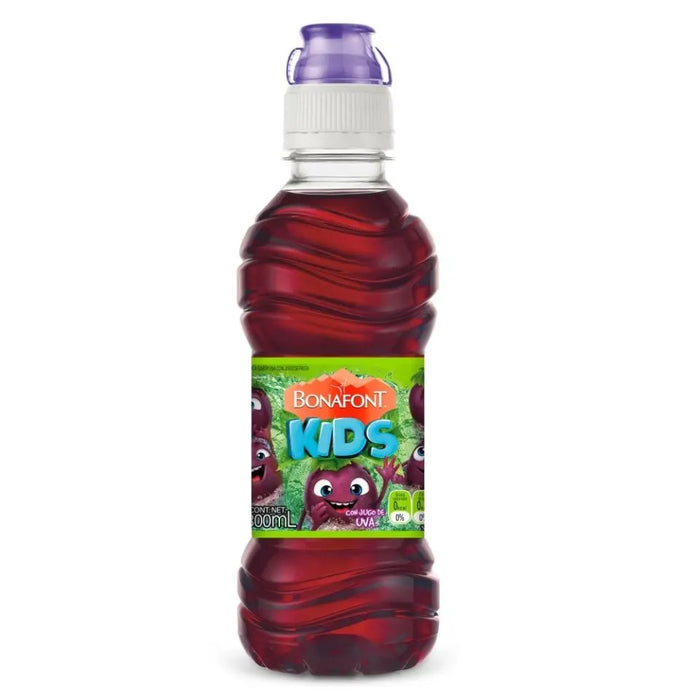 Bonafont Kids Uva 300 Ml Agua De Sabor