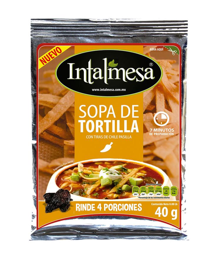 Intalmesa 40 g Sopa de Tortila