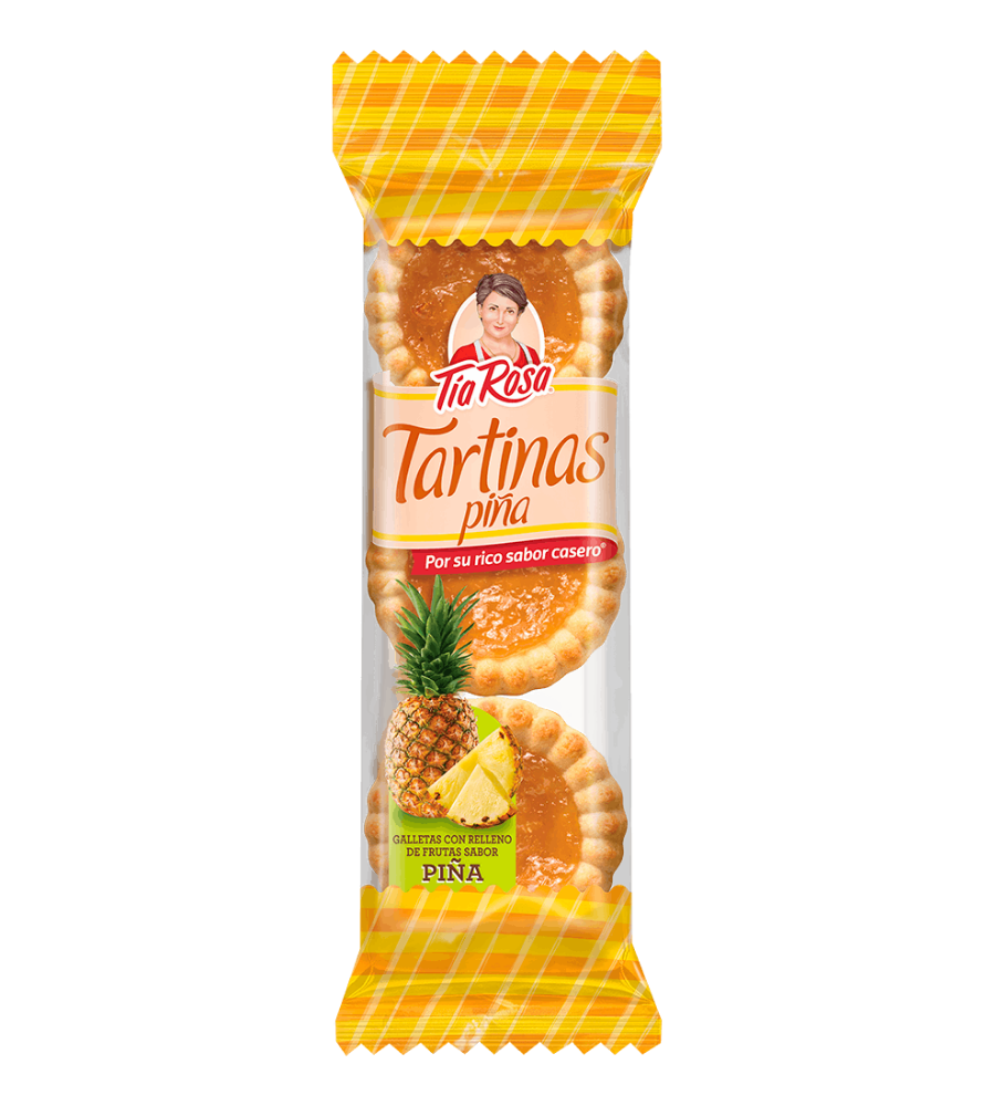 Tortinas De Piña 100 G Tia Rosa