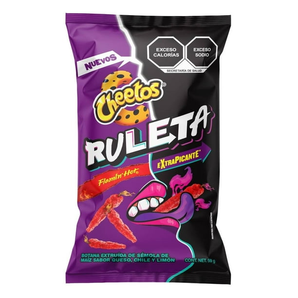 Cheetos Ruleta Flamin Hot 80 G Sabritas