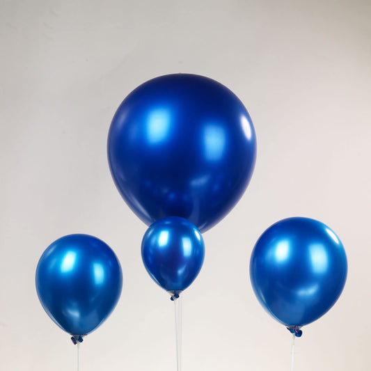 Globos Rino Azul Reflex No. 9 50 pzas Decor Arte