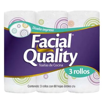Servitoallas Facial Quality 50 Pz Multiusos