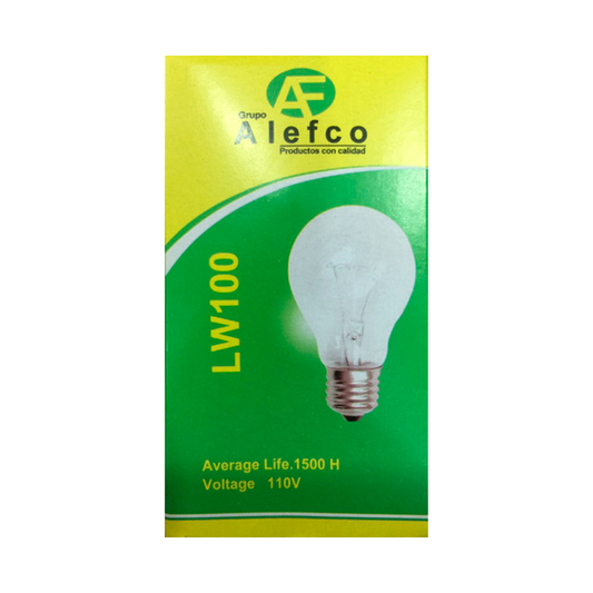 Alefco Lampara Incandecente Lw100 40 W