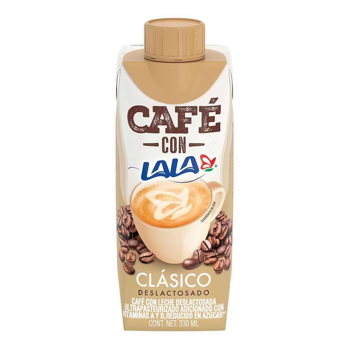 Cafe Con Lala 330 Ml Clasico Deslactosado