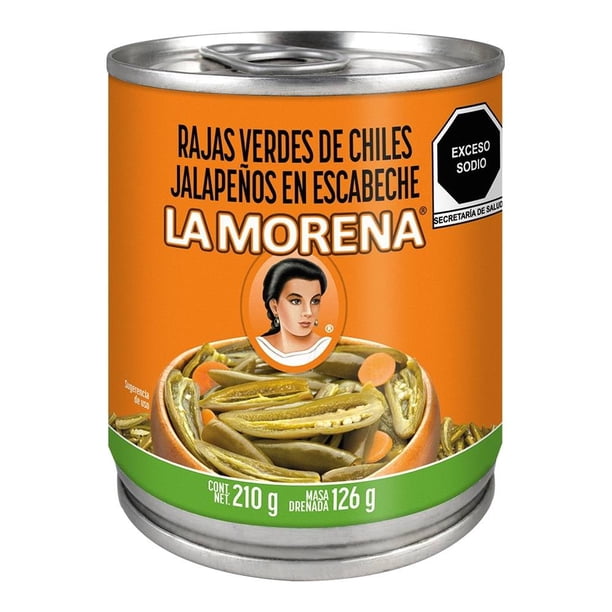 Chiles Serranos En Escabeche  210 G La Morena