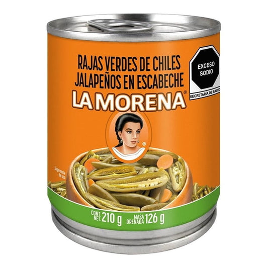 Chiles Serranos En Escabeche  210 G La Morena