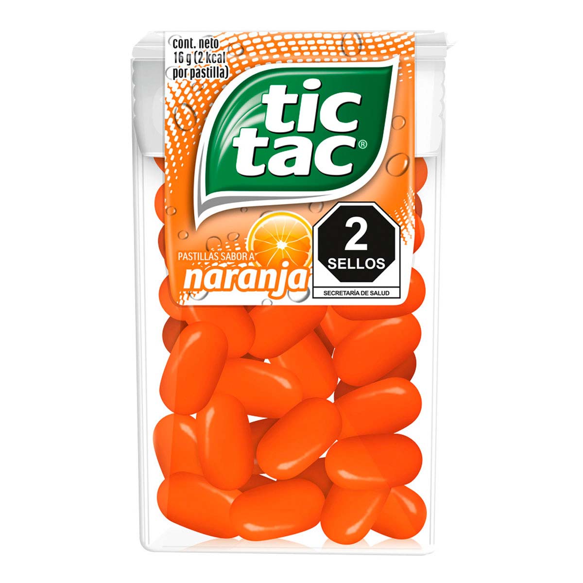 Tic Tac Naranja 14 G Pastillas