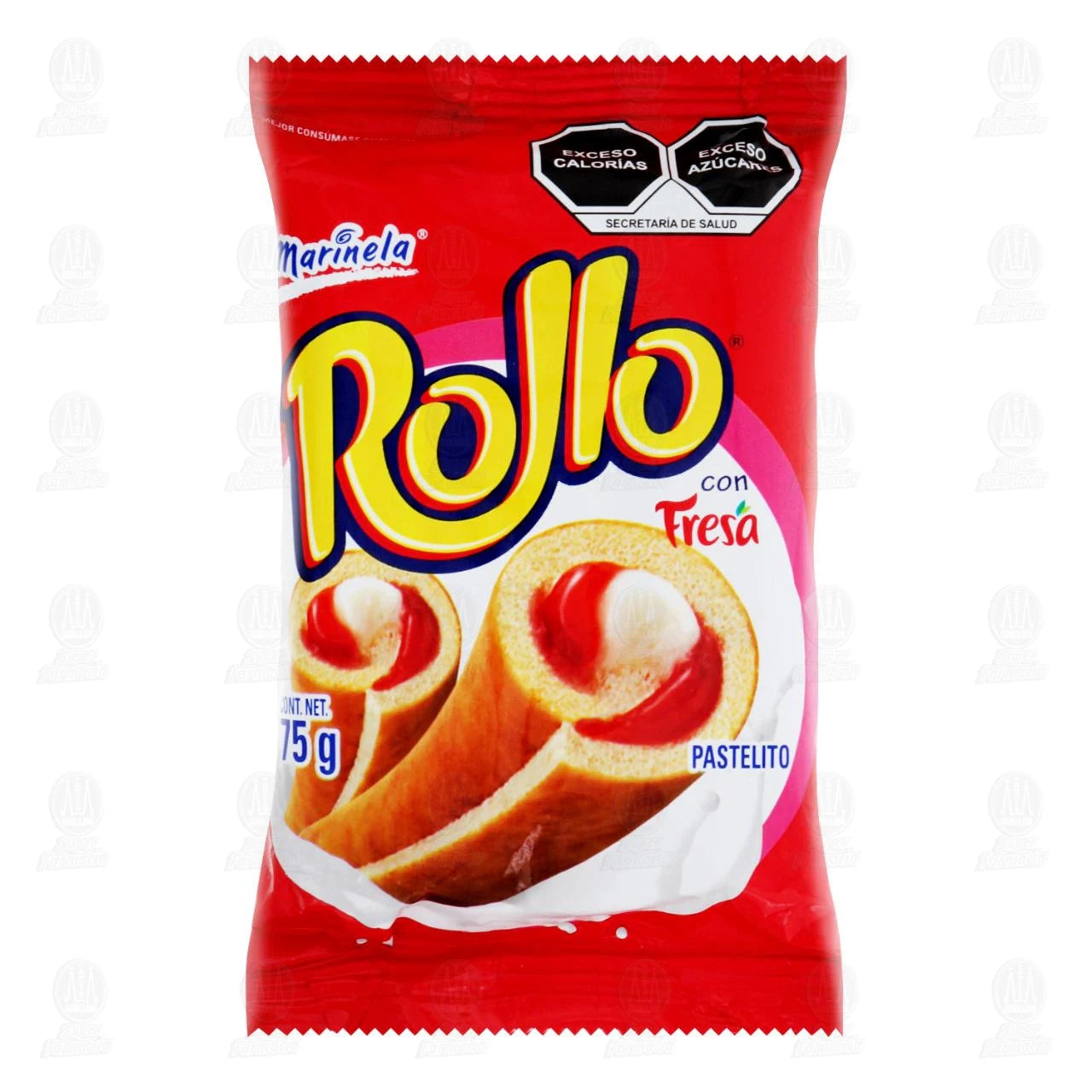 Rollo de Fresa 75 g Marinela