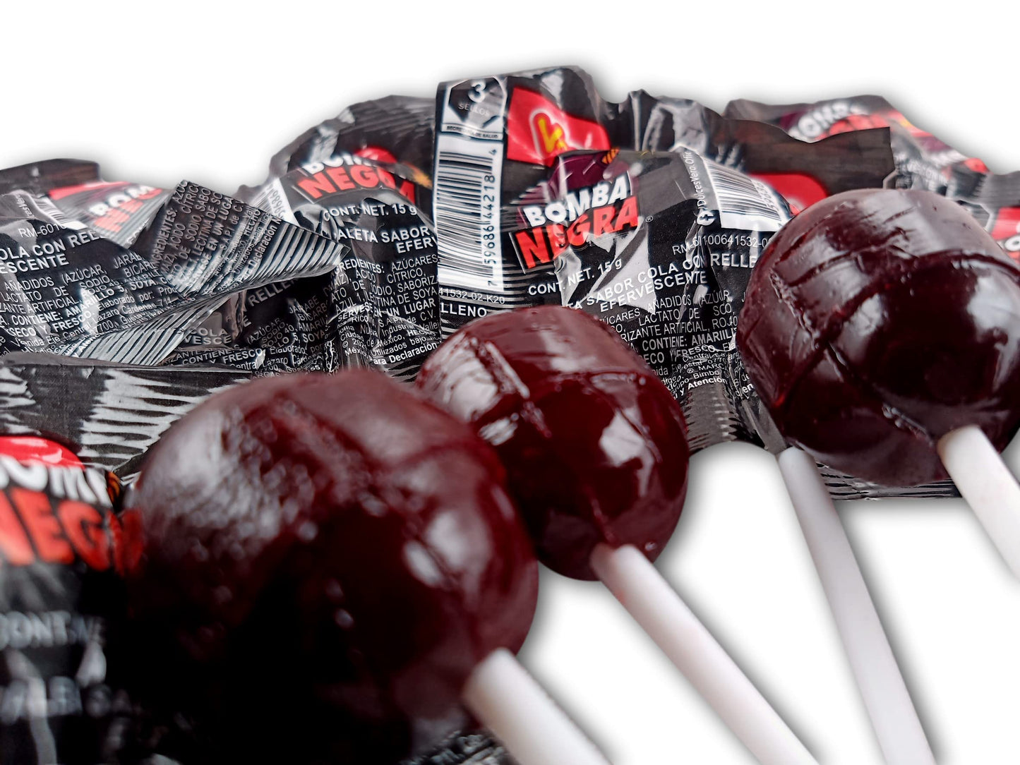 Bomba Negra Paleta Vero