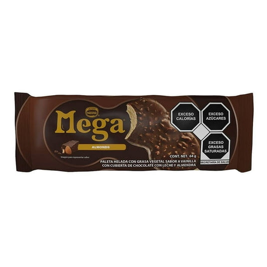 Mega Almonds 40 g Paleta Helado