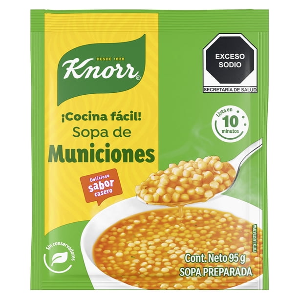 Sopa  Knorr  Municiones 95 G