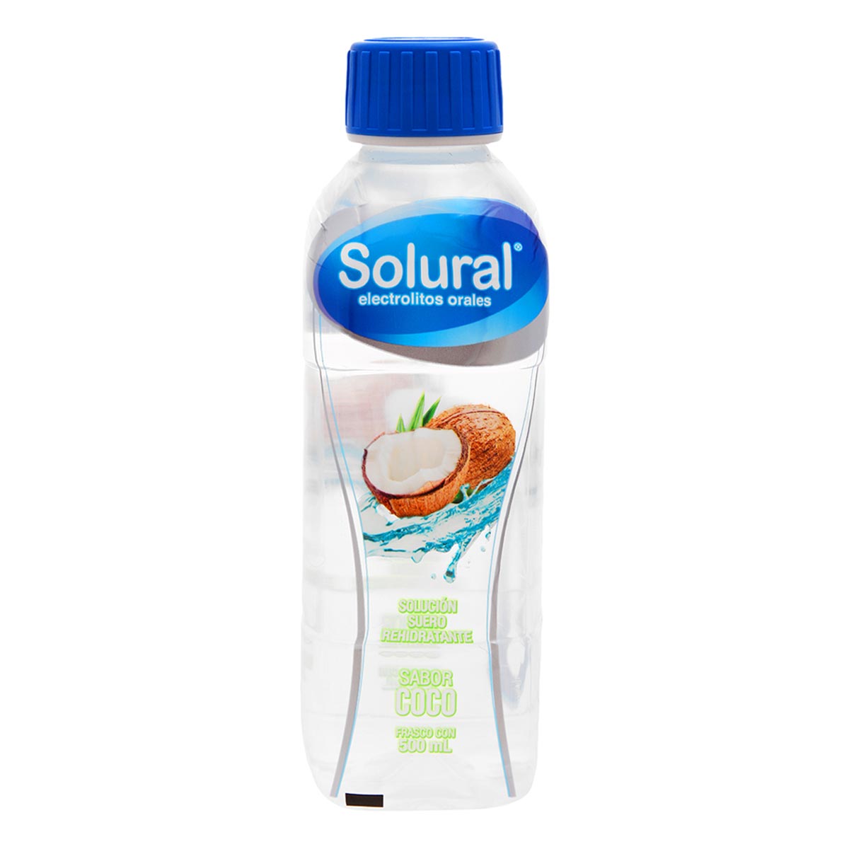 Solural Sabor Coco 500 Ml Solucion De Suero Rehidratante