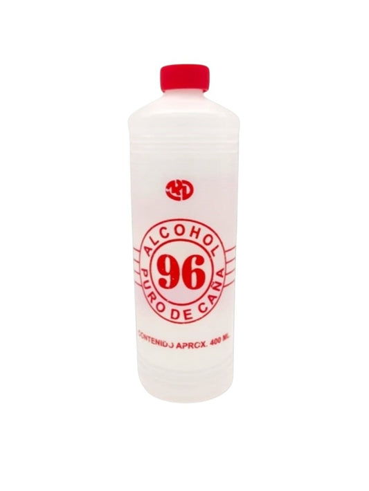 Alcohol 96 400 Ml Puro De Caña