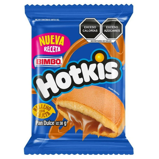 Hotkis Rellano con Cajeta 38 g Bimbo