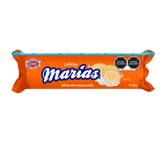 Marias Narnaja y Vainilla 160 g Galletas Donde