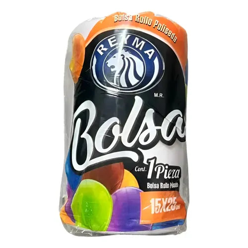 Bolsas Reyma 15X25 Rollo Poliseda 1 Pz