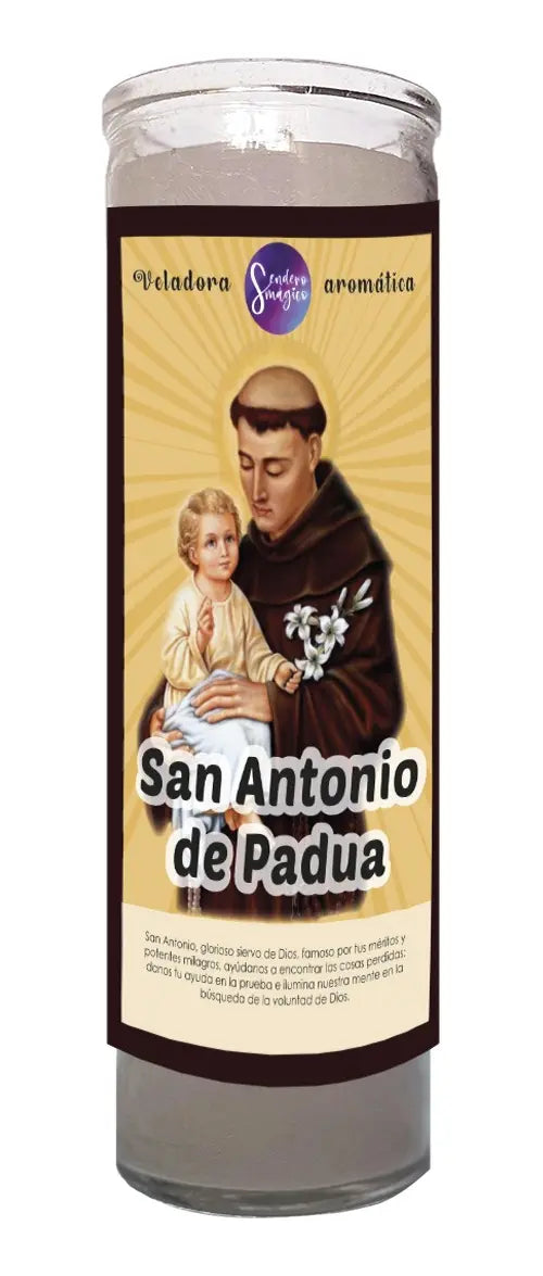 Veladora San Antonio De Padua  Aramo