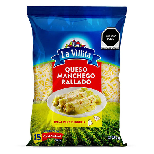 La Villita Queso Manchego Rallado 175 g