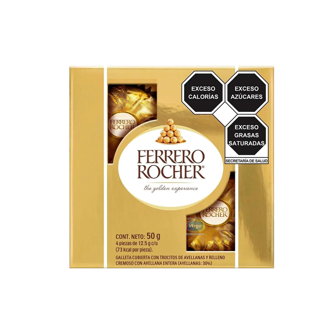 Ferrero Rocher 4 pzas