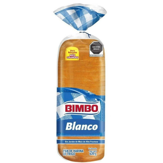 Pan Blanco Grande 620 g Bimbo