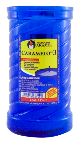 Veladora Caramelo  Aramo