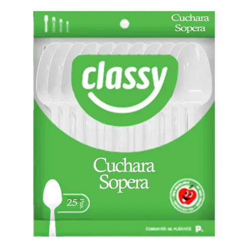 Cuchara Sopera  Classy 25 Pz