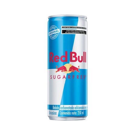 Red Bull Sugar Free 250 ml Lata Bebida con Cafeína