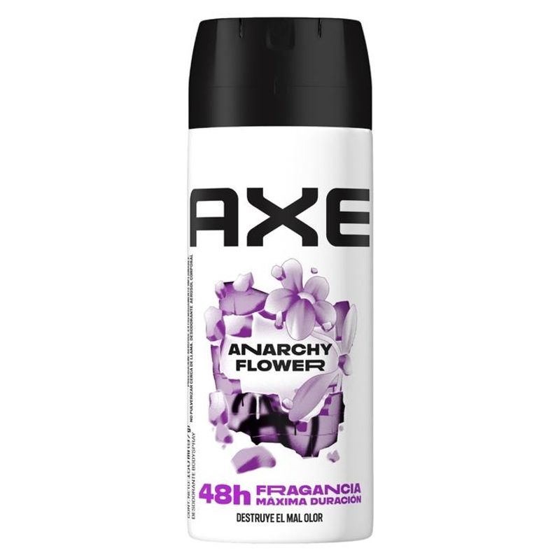 Anarchy Flower For He 48 H Fragancias +Frescura 150 Ml Axe Desodorante Bodyspray