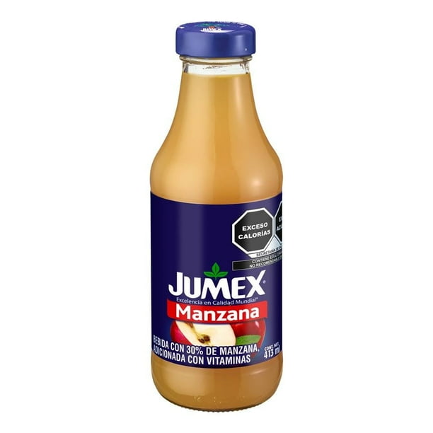Jumex Manzana 413 ml Jugo Vidrio