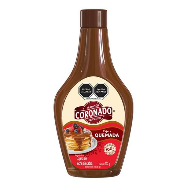Cajeta Quemada Coronado 333 G De Leche De Cabra