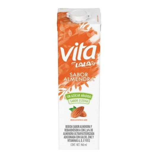 Vital Sabor Almendras Sabor Estevia  960 Ml Por Lala
