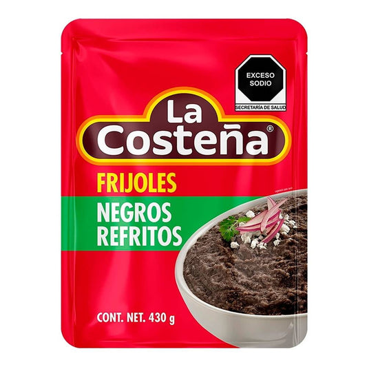 Frijoles Negros Refritos 430 g La Costeña