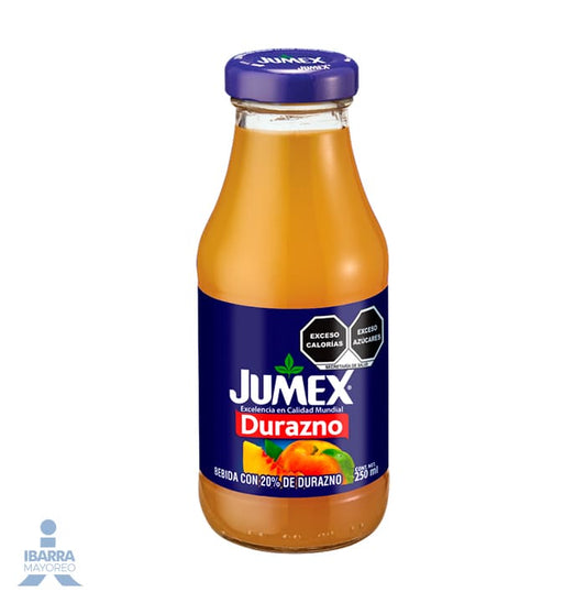 Jumex Durazno 250 ml Jugo Vidrio