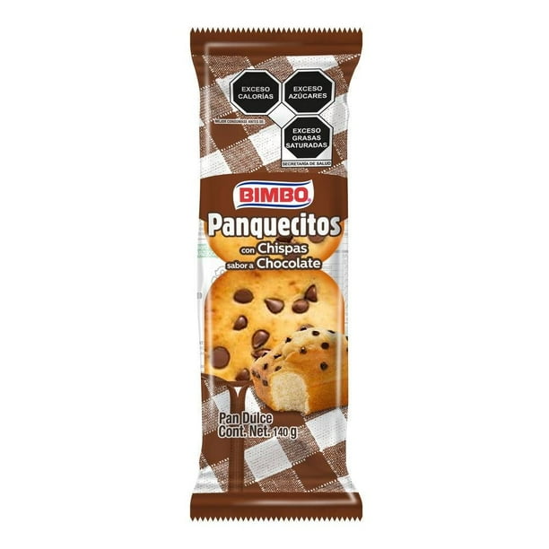 Panquesitos con Chispas 140 g Bimbo