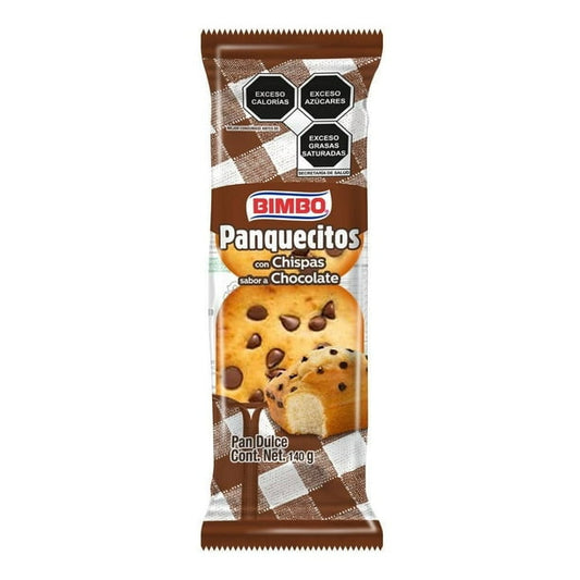 Panquesitos con Chispas 140 g Bimbo