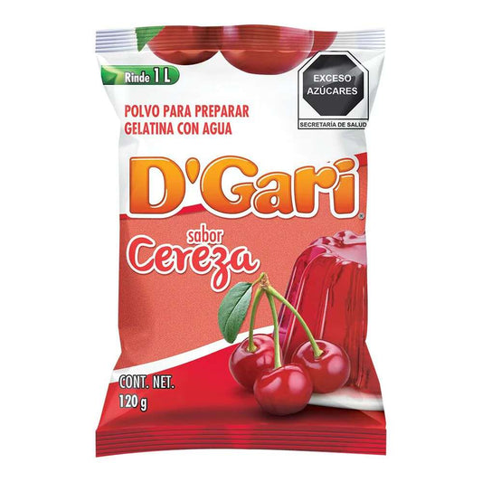 Gelatina de Sabor Cereza D.Gari 120 g