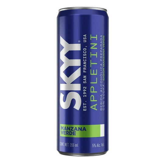 Skyy Appletini  355 Ml Bebida Alcoholica Con Vodka Lata  5 % Alc. Vol.