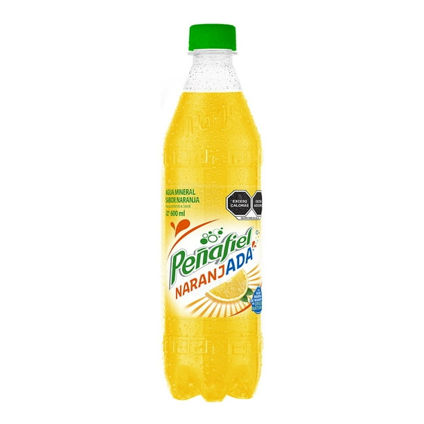 Peñafiel Sabor Naranjada 600 ml Agua Mineral