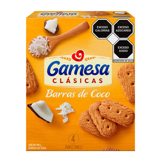Clasicas Barras De Coco 117 G Gamesas