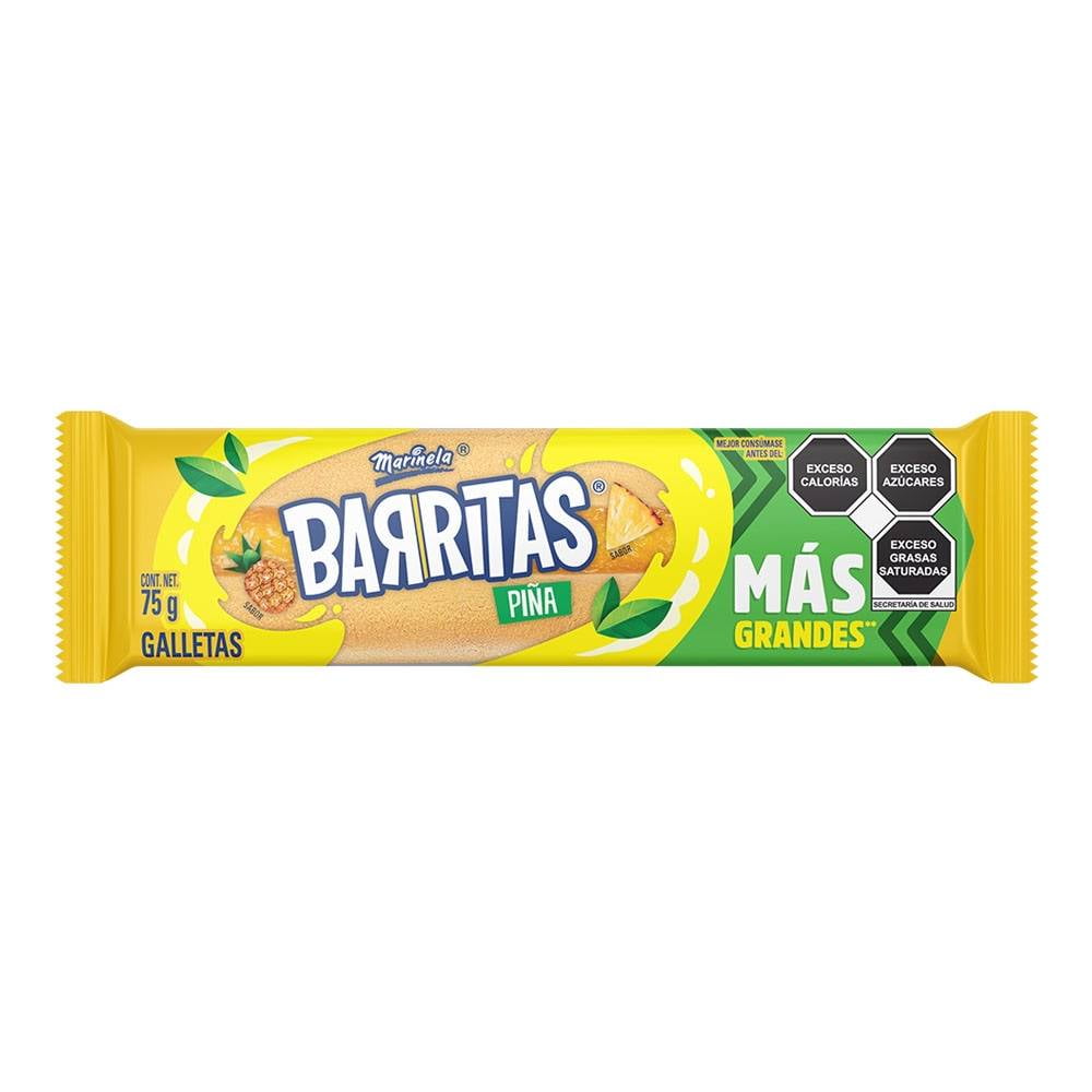 Barritas De Piña 75 G Marinela