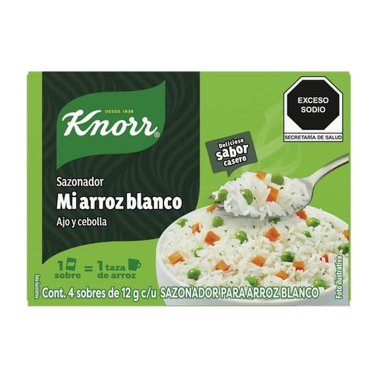 Mi Arroz Balnco 17 g Knorr Sazonador