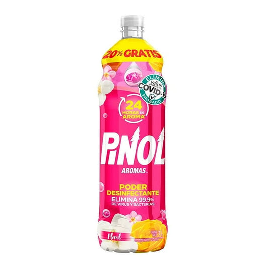 Pinol Aromas 2X Flora 1 L Limpiador Liquido