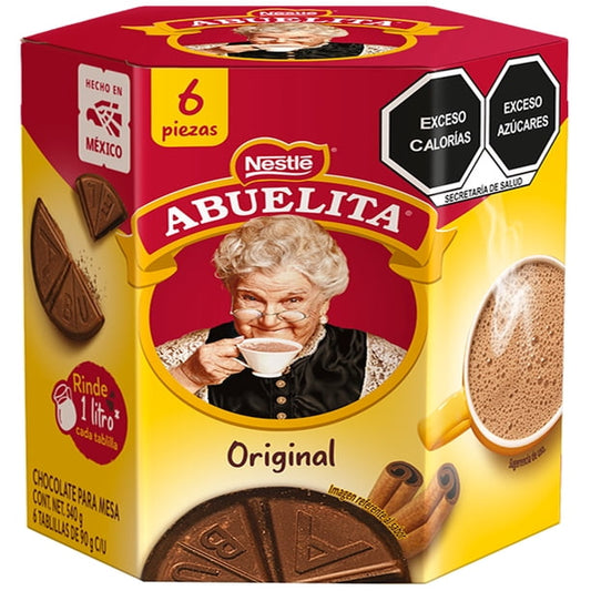 Abuelita Original 6 Pz 540 G Caja