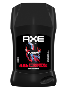 Fusion 48 H Fragancias +Frescura 45 g Axe Desodorante Barra Desodorante
